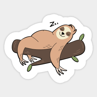 cute sloth Sticker